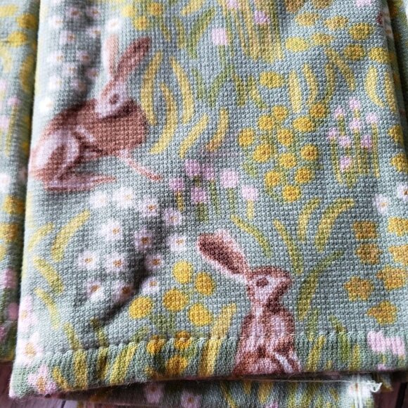 NWT - Threshold Bunny Rabbit Hand Towel (set of 3) - Picture 2 of 3